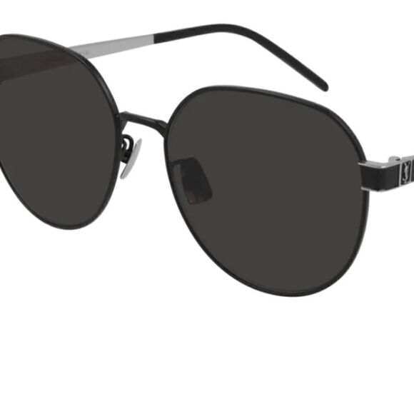 SAINT LAURENT Sunglasses SL 555  001 Black black Man Woman NWT main image 7